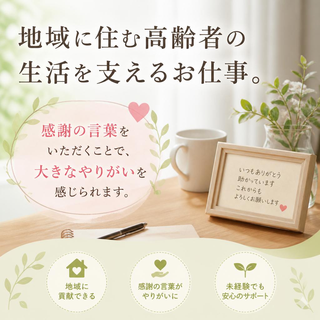 地域貢献のやりがい